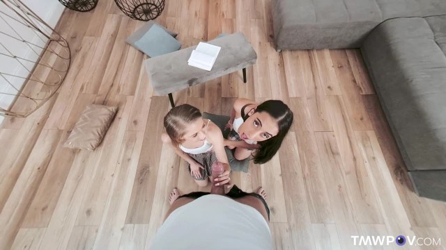 Любимых соседок на тройничок даже не пришлось долго уговаривать - #2